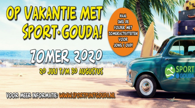Ga op vakantie met SPORT•GOUDA
