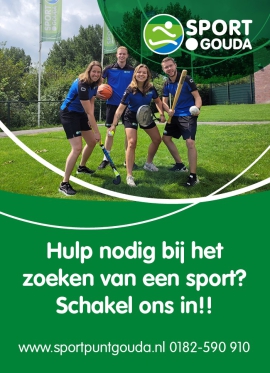 SPORT•GOUDA hulp bij zoeken sport