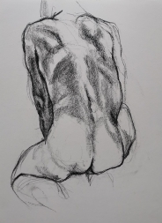 Inspiratie Michelangelo: getekend naar model