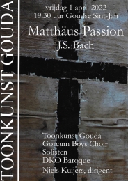 Toonkunst Gouda Matthäus Passion op